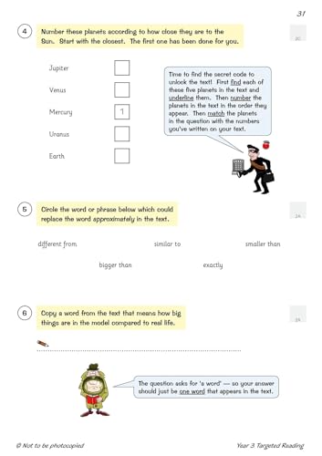 CGP Books - New KS2 English Targeted Question Book: Reading - Year 3 - image 5
