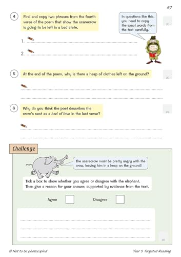 CGP Books - New KS2 English Targeted Question Book: Reading - Year 5 - image 7