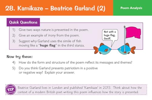 CGP Books - New 9-1 GCSE English: AQA Power & Conflict Poetry Antholog image 4