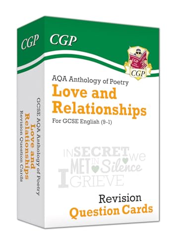 CGP Books - New 9-1 GCSE English: AQA Love & Relationships Poetry Anth image 1