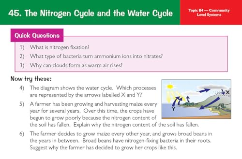 CGP Books - New 9-1 GCSE Biology OCR Gateway Revision Question Cards - image 4