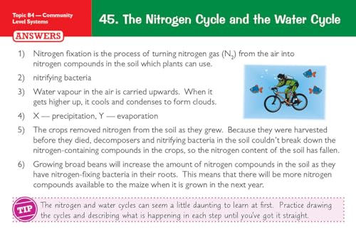 CGP Books - New 9-1 GCSE Biology OCR Gateway Revision Question Cards - image 5