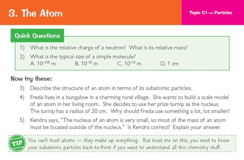 CGP Books - New 9-1 GCSE Chemistry OCR Gateway Revision Question Cards image 7