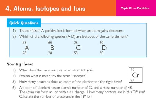 CGP Books - New 9-1 GCSE Chemistry OCR Gateway Revision Question Cards image 9
