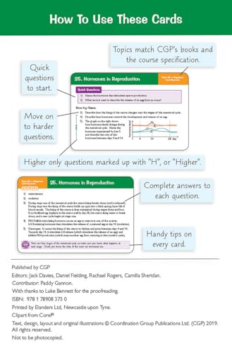 CGP Books - New 9-1 GCSE Combined Science: Biology OCR Gateway Revisio image 2