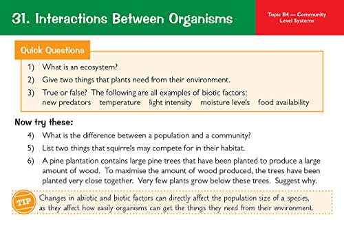 CGP Books - New 9-1 GCSE Combined Science: Biology OCR Gateway Revisio image 7