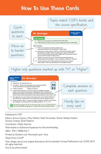 CGP Books - New 9-1 GCSE Combined Science: Chemistry OCR Gateway Revis image 2