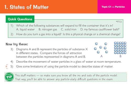 CGP Books - New 9-1 GCSE Combined Science: Chemistry OCR Gateway Revis image 3