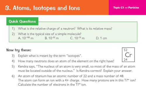 CGP Books - New 9-1 GCSE Combined Science: Chemistry OCR Gateway Revis image 7