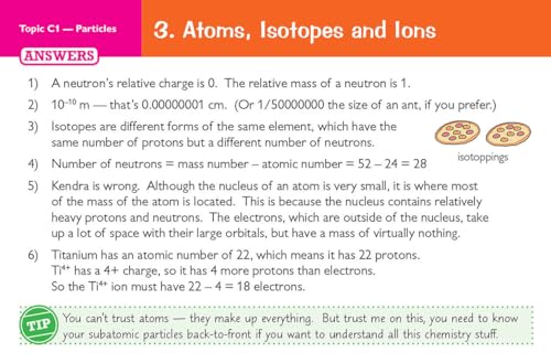 CGP Books - New 9-1 GCSE Combined Science: Chemistry OCR Gateway Revis image 8