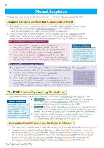 CGP Books - New Grade 9-1 GCSE History AQA Topic Guide - Conflict and image 3