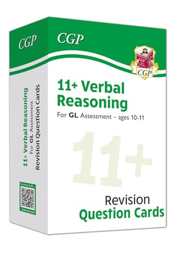CGP Books - New 11+ GL Verbal Reasoning Practice Question Cards - Ages image 1