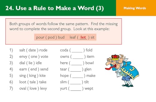 CGP Books - New 11+ GL Verbal Reasoning Practice Question Cards - Ages image 3