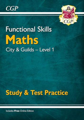 CGP Books - New Functional Skills Maths: City & Guilds Level 1 - Study image 1