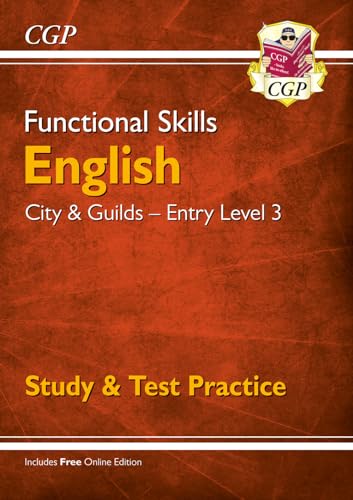 CGP Books - New Functional Skills English: City & Guilds Entry Level 3 image 1