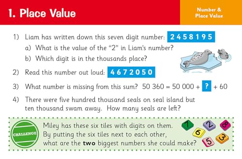 CGP Books - New KS2 Maths SATS Revision Question Cards (for the 2020 t image 3