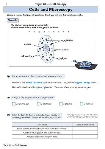 CGP Books - New GCSE Combined Science AQA - Foundation: Grade 1-3 Targ image 2