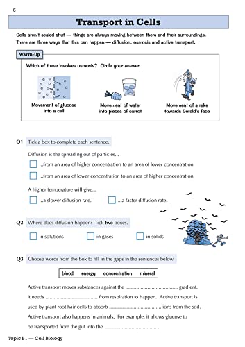 CGP Books - New GCSE Combined Science AQA - Foundation: Grade 1-3 Targ image 6