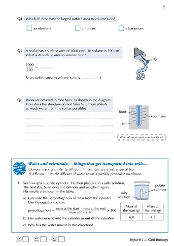 CGP Books - New GCSE Combined Science AQA - Foundation: Grade 1-3 Targ image 7