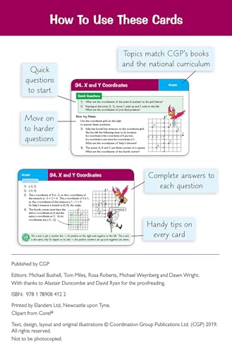 CGP Books - New KS3 Maths Revision Question Cards - Higher - Paperback image 2