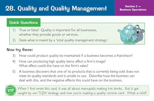 CGP Books - New Grade 9-1 GCSE Business AQA Revision Question Cards - image 2