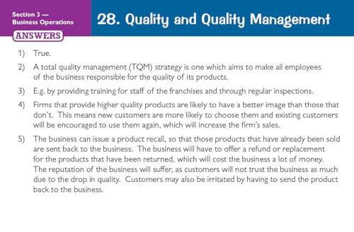CGP Books - New Grade 9-1 GCSE Business AQA Revision Question Cards - image 3