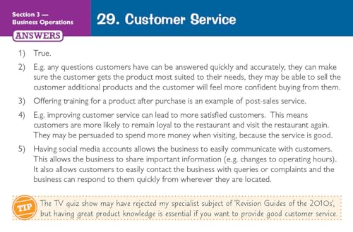 CGP Books - New Grade 9-1 GCSE Business AQA Revision Question Cards - image 5