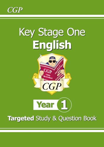 CGP Books - New KS1 English Targeted Study & Question Book - Year 1 - image 1