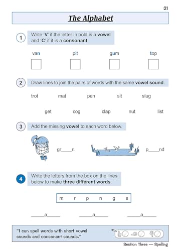 CGP Books - New KS1 English Targeted Study & Question Book - Year 1 - image 5