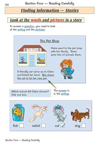 CGP Books - New KS1 English Targeted Study & Question Book - Year 1 - image 6