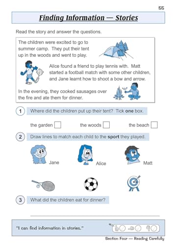 CGP Books - New KS1 English Targeted Study & Question Book - Year 1 - image 7