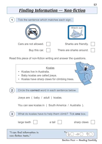CGP Books - New KS1 English Targeted Study & Question Book - Year 1 - image 9