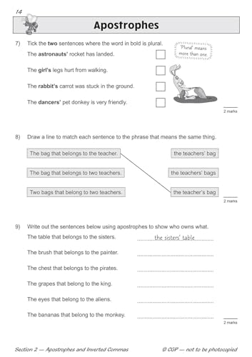 CGP Books - New KS2 English SAT Buster Foundation: Punctuation (for th image 4
