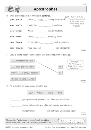 CGP Books - New KS2 English SAT Buster Foundation: Punctuation (for th image 5