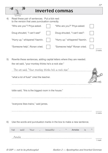 CGP Books - New KS2 English SAT Buster Foundation: Punctuation (for th image 7