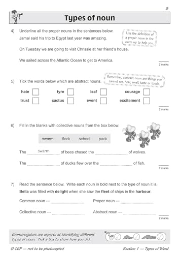 CGP Books - New KS2 English SAT Buster Foundation: Grammar (for the 20 image 5