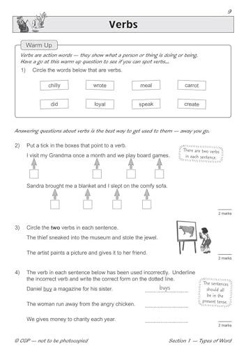 CGP Books - New KS2 English SAT Buster Foundation: Grammar (for the 20 image 9