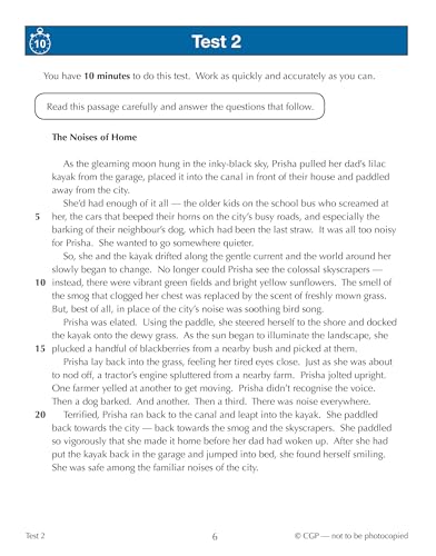 CGP Books - New 11+ CEM 10-Minute Tests: Comprehension - Ages 9-10 (wi image 2