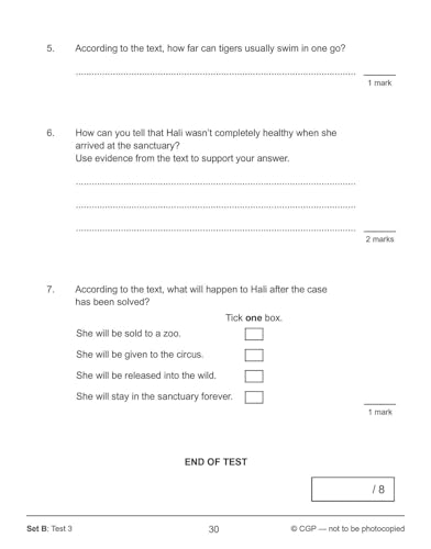 CGP Books - New KS2 English SAT Buster 10-Minute Tests: Reading - Foun image 4