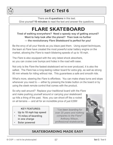 CGP Books - New KS2 English SAT Buster 10-Minute Tests: Reading - Foun image 8