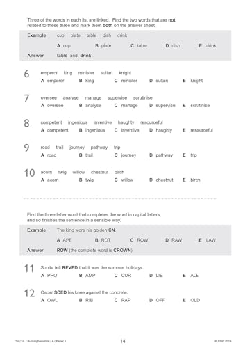 CGP Books - New Buckinghamshire 11+ GL Practice Papers: Secondary Tran image 4