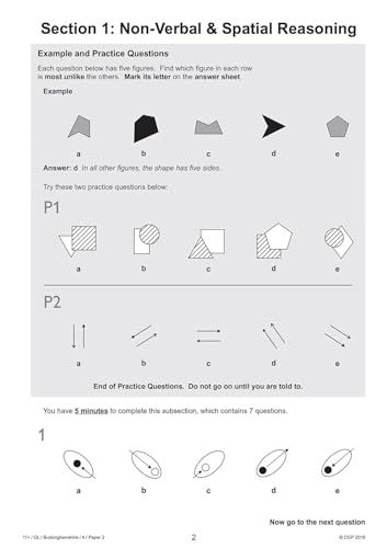 CGP Books - New Buckinghamshire 11+ GL Practice Papers: Secondary Tran image 6