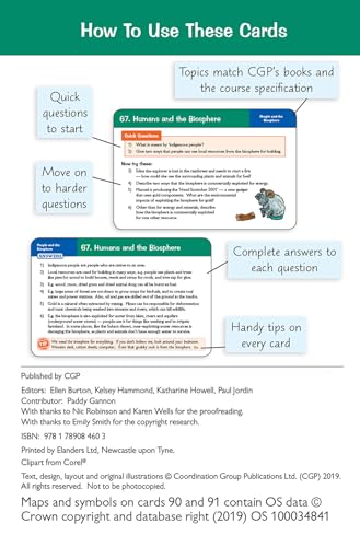 CGP Books - New Grade 9-1 GCSE Geography Edexcel B Revision Question C image 2