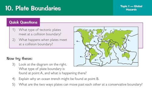 CGP Books - New Grade 9-1 GCSE Geography OCR B Revision Question Cards image 5