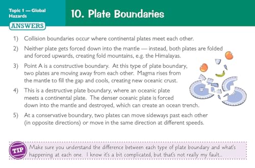 CGP Books - New Grade 9-1 GCSE Geography OCR B Revision Question Cards image 6
