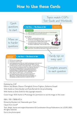 CGP Books - New Grade 9-1 GCSE English - Blood Brothers Revision Quest image 2