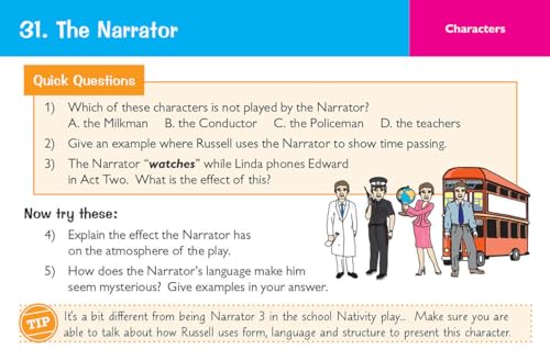 CGP Books - New Grade 9-1 GCSE English - Blood Brothers Revision Quest image 5