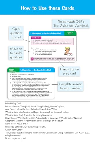 CGP Books - New Grade 9-1 GCSE English - Lord of the Flies Revision Qu image 2