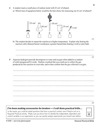 CGP Books - GCSE Combined Science: AQA Required Practicals 10-Minute T image 4