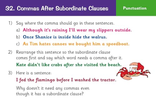 CGP Books - New KS2 English Practice Question Cards: Grammar, Punctuat image 6